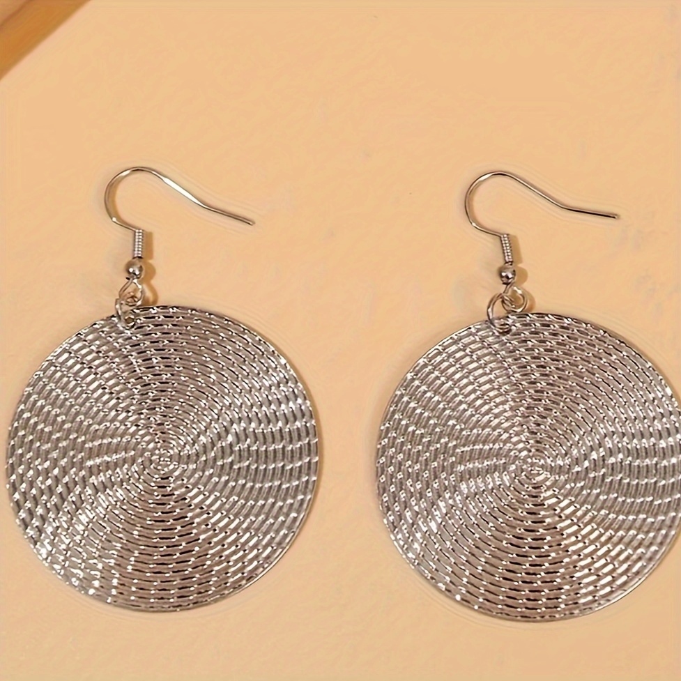 Irregular Plate Dangle Earrings for Daily Outfits & Parties